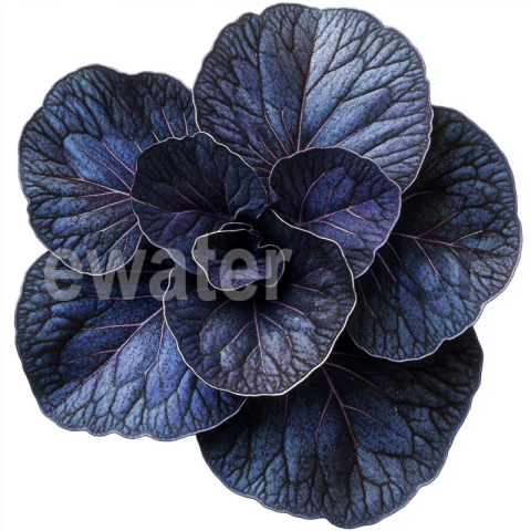 Begonia 'Moonlight Butterfly' on a white background